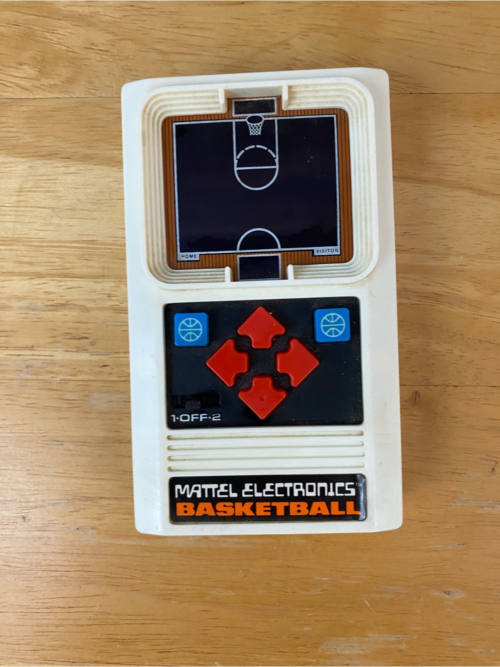 Vintage 1978 Mattel Electronics Handheld Basketball Game